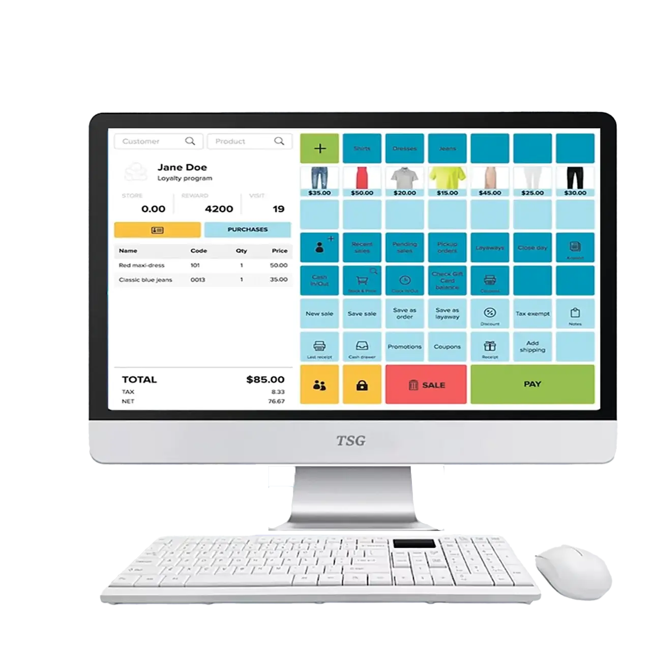 All-in-One POS TSG-B1MD-18.5